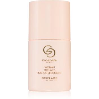 Oriflame Giordani Gold Woman guličkový dezodorant roll-on pre ženy 50 ml