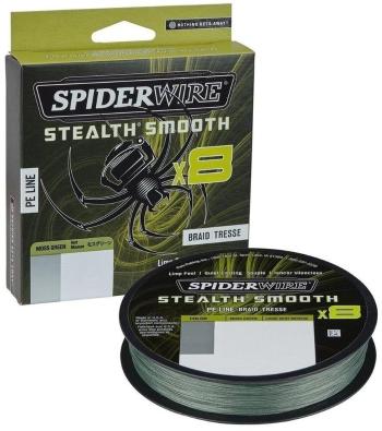 SpiderWire Stealth® Smooth8 x8 PE Braid Moss Green 0,07 mm 150 m 6 kg-13 lbs Šnúra