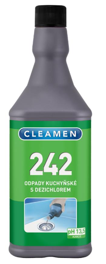 CLEAMEN 242 - Čistič na kuchynské odpady s dezichlórom 1 l