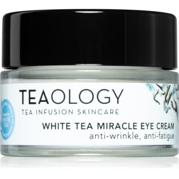 Teaology Anti-Age White Tea Miracle Eye Cream očný krém na korekciu tmavých kruhov a vrások 15 ml