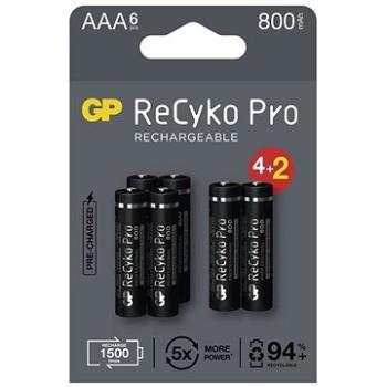 Nabíjacia batéria GP ReCyko Pro Professional AAA (HR03), 6 ks (1033126080)