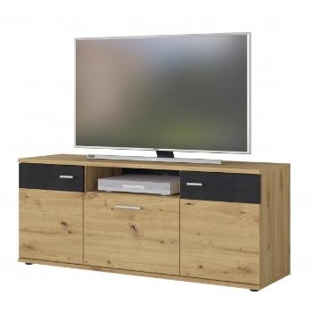 Sconto TV komoda NICOLAS dub artisan, výška 59 cm