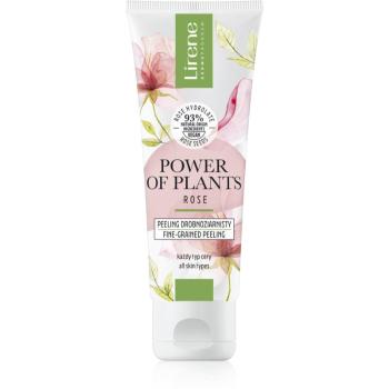 Lirene Power of Plants Rose čistiaci peeling s hydratačným účinkom 175 g