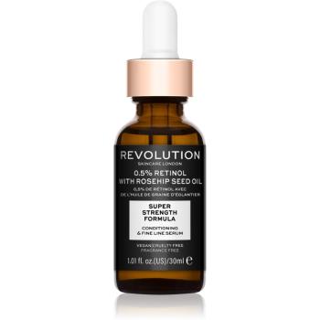 Revolution Skincare Retinol 0.5% With Rosehip Seed Oil protivráskové a hydratačné sérum 30 ml