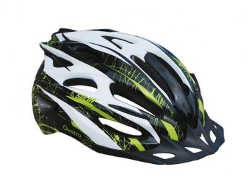 Cyklo helma SULOV® QUATRO, černo-zelená Helma velikost: L