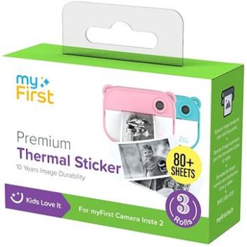 Termopapierové samolepiace kotúčiky myFirst Thermal Sticker (8885008561072)