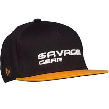 Savage Gear Flat Peak 3D Logo Cap Black Ink (5706301737137)