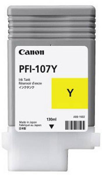 Canon Ink cartridge PFI-107Y originál Single žltá 6708B001 náplň do tlačiarne