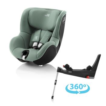 BRITAX RÖMER Autosedačka Dualfix 3 i-size Bundle Flex 5Z (61-105 cm) Jade Green