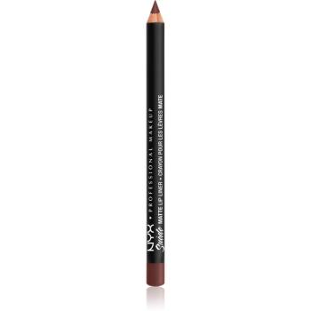 NYX Professional Makeup Suede Matte Lip Liner matná ceruzka na pery odtieň 55 Cold Brew 1 g