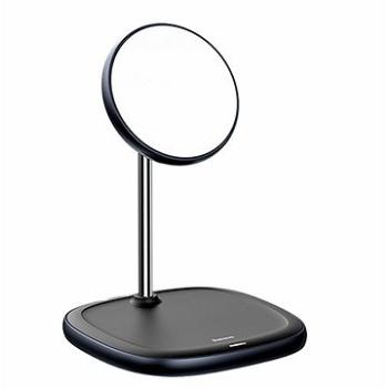 Baseus Swan Magnetic Desktop Bracket Wireless Charger 15 W Black (WXSW-01)