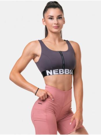 Športové podprsenky pre ženy NEBBIA - fialová
