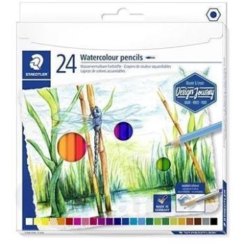 Staedtler akvarelové pastelky Design Journey 24 farieb (4007817052266)