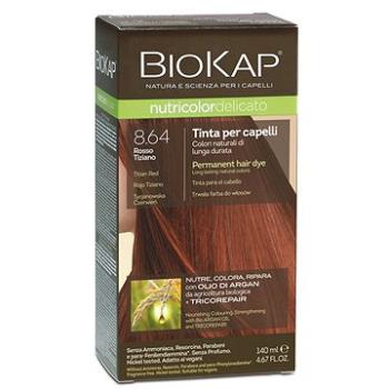 BIOKAP Nutricolor Delicato Farba na vlasy – 8.64 Tizianovo-červená 140 ml (8030243022752)