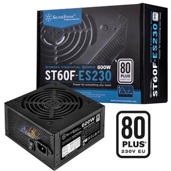 SilverStone Strider Essential 80Plus ST60F-ES230 600 W (SST-ST60F-ES230)