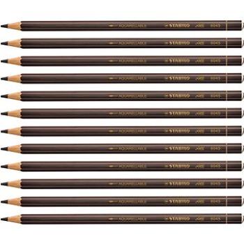 STABILO All farebná ceruzka hnedá 12 ks (4006381220217)