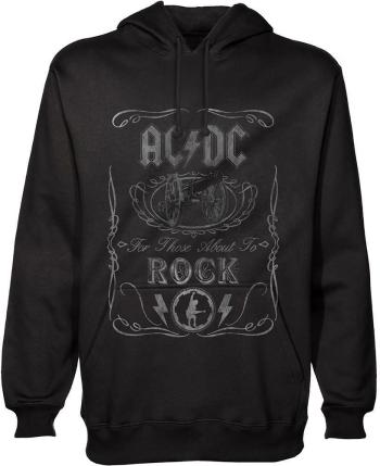 AC/DC Mikina Unisex Pullover Hoodie Cannon Swig Black XL