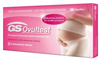 GS Ovultest 3v1 ovulačný test samodiagnostický 3 ks