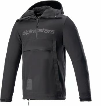 Alpinestars Sherpa Hoodie Black/Reflex S Textilná bunda