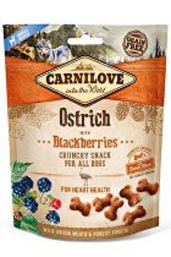 Carnilove Dog Crunchy Snack Ostrich&Blackberries 200g + Množstevná zľava