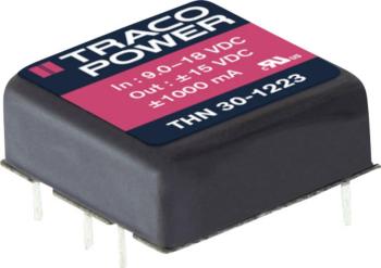 TracoPower THN 30-1211 DC / DC menič napätia, DPS 12 V/DC 5 V/DC 6000 mA 30 W Počet výstupov: 1 x