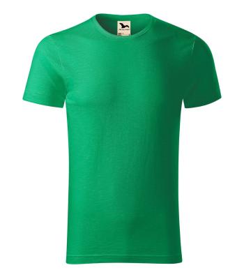 MALFINI Pánske tričko Native - Stredne zelená | S