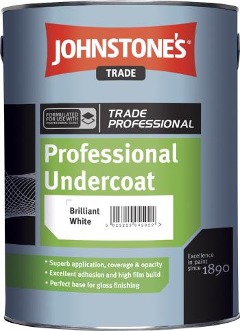 Johnstones Professional Undercoat - syntetická základná farba na drevo a kov biela 5 l