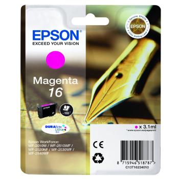EPSON T1623 (C13T16234022) - originálna cartridge, purpurová, 3,1ml