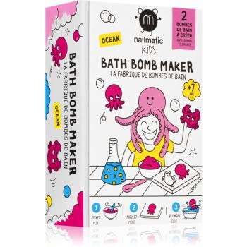 Nailmatic Bath Bomb Maker sada na výrobu šumivých bômb do kúpeľa Ocean