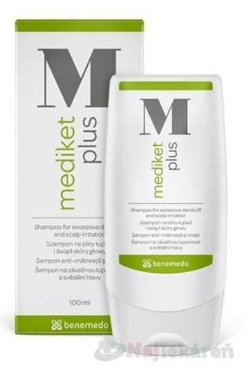 Mediket Plus Shampoo pre suché a mastné vlasy s lupinami 100 ml