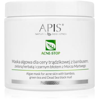 Apis Natural Cosmetics Acne-Stop Professional čistiaca a zjemňujúca maska pre mastnú pleť so sklonom k akné 200 g