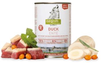 Isegrim Dog Adult Duck with Parsnip Sea Buckthorn & Wild Herbs 6 x 800 g