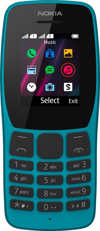 Nokia 110 mobilný telefón Dual SIM morská modrá