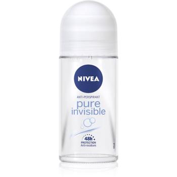 Nivea Pure Invisible guličkový antiperspirant pre ženy 50 ml