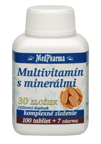 MedPharma Multivitamín s minerálmi 30 zložiek 107 tabliet