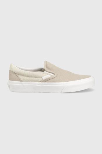 Tenisky Vans Classic Slip-On béžová farba, VN0A7Q5DNTR1