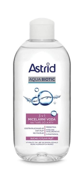 ASTRID AQUA BIOTIC MICELARNI VODA 3V1 PRO SUCHOU A CITLIVOU PLET 200 ML