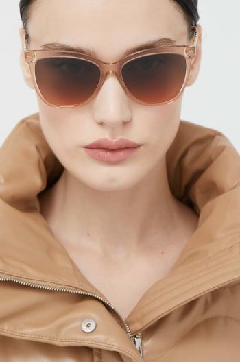 Slnečné okuliare Burberry dámske, oranžová farba