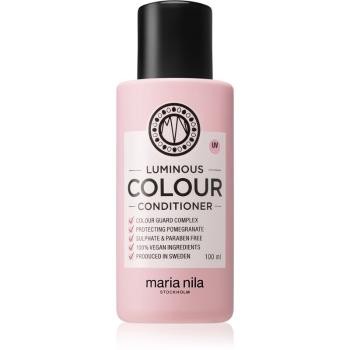 Maria Nila Luminous Colour Conditioner rozjasňujúci a posilňujúci kondicionér pre farbené vlasy bez sulfátov 100 ml