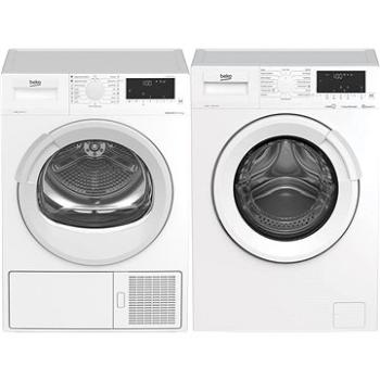 BEKO EWUE86261CSH1W + BEKO EDF85241CSH1W