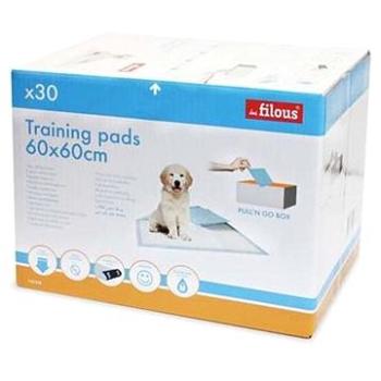 Les Filous Pet Pads absorpčné podložky pre šteňatá 60 × 60 cm 30 ks (3375761450089)