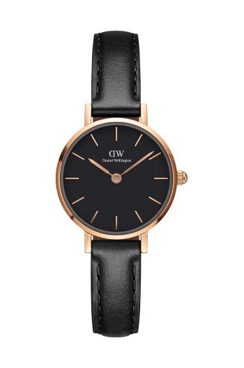 Hodinky Daniel Wellington Petite 24 Sheffield dámske, ružová farba