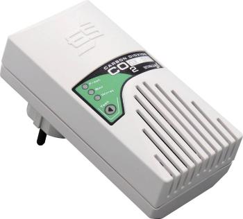 Schabus 400311 semafor CO2 / snímač kvality vzduchu  s interným senzorom 230 V, zo zásuvky Detekované oxidu uhličitého (