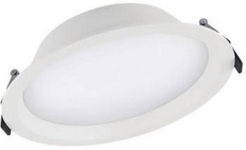 LEDVANCE 4058075091696 DOWNLIGHT ALU DALI LED vstavané kúpeľňové svetlo  35 W neutrálna biela  biela
