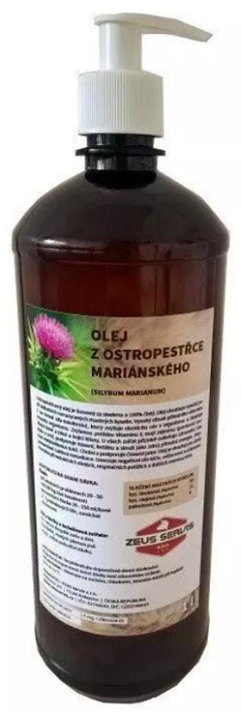 ZEUS Olej z pestreca mariánskeho pre kone, psy a mačky 1000ml