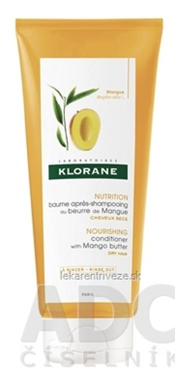 KLORANE BAUME APRÈS SHAMPOOING AU BEURRE DE MANGUE balzam na vlasy s mangovým maslom 1x200 ml