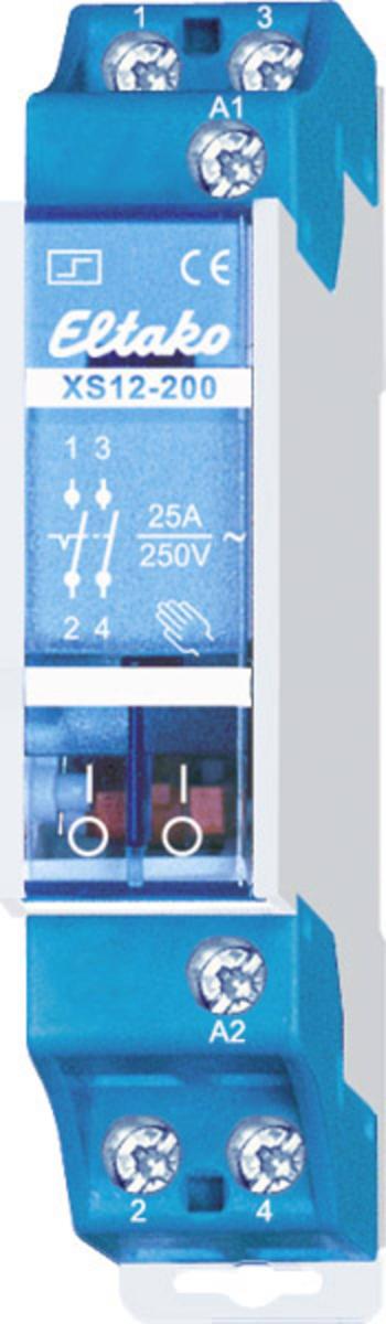 impulzný spínač montážna lišta Eltako XS12-200-230V 2 spínacie 230 V 15 A 3500 W  1 ks