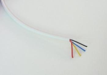 T-LED Kábel RGB štvoržilový guľatý Priemer: 4 x 0,19mm2