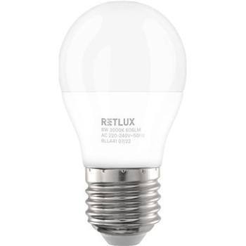 RETLUX RLL 441 G45 E27 miniG 8 W WW