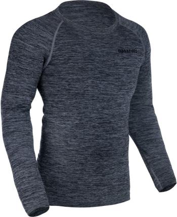 Oxford Advanced Base Layer MS Top Charcoal Marl S/M Funkčné prádlo na motorku